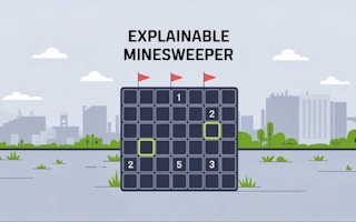 Image Explainable Minesweeper
