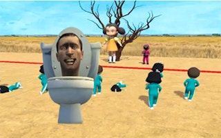 Image Skibidi Toilet Squid Game Red Light